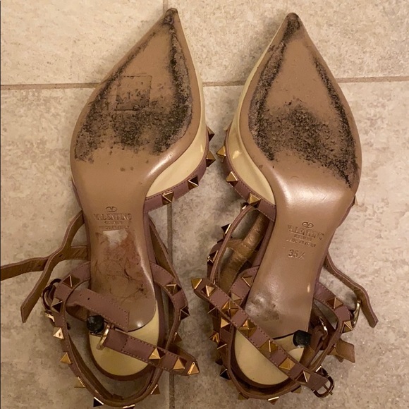 Valentino Rockstuds cream and taupe - Picture 5 of 6